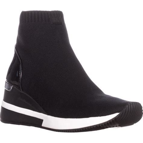 michael kors sock boots|Michael Kors skyler sneakers.